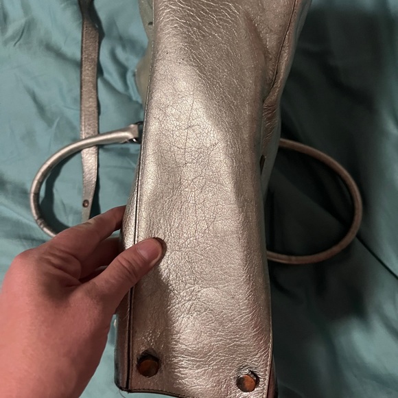Rebecca Minkoff silver leather bag - Picture 2 of 7